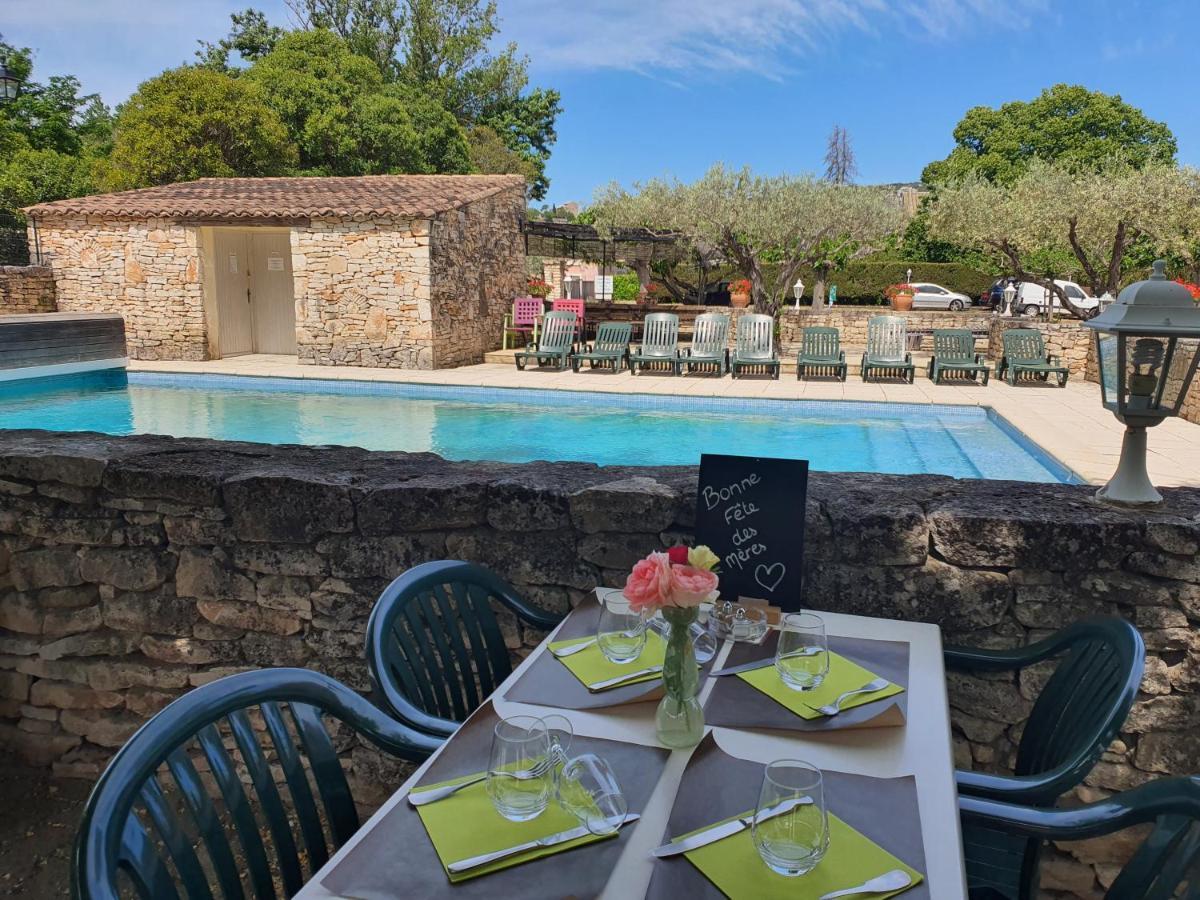 Logis Hotel Restaurant L'Escarbille Saint-Martin-dʼArdèche Exterior foto