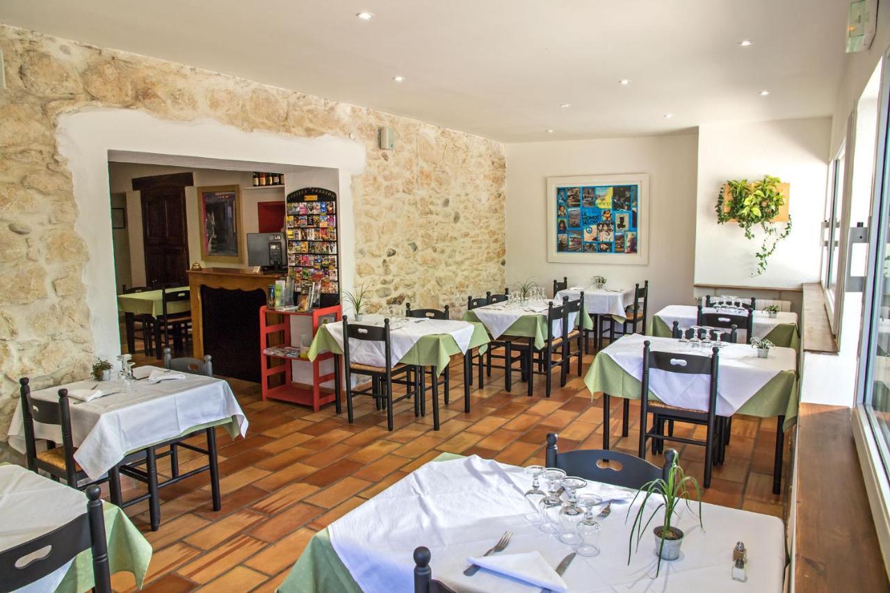 Logis Hotel Restaurant L'Escarbille Saint-Martin-dʼArdèche Exterior foto
