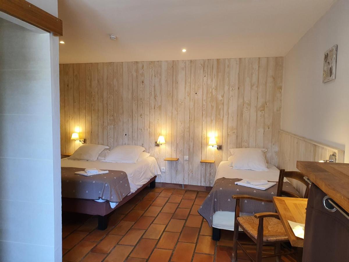 Logis Hotel Restaurant L'Escarbille Saint-Martin-dʼArdèche Exterior foto