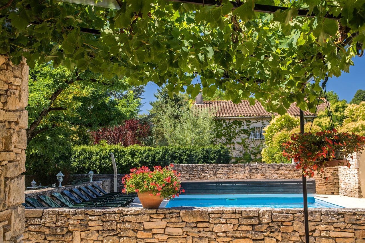 Logis Hotel Restaurant L'Escarbille Saint-Martin-dʼArdèche Exterior foto